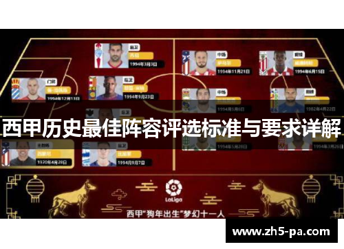 西甲历史最佳阵容评选标准与要求详解 西甲历史最佳阵容评选标准与要求详解