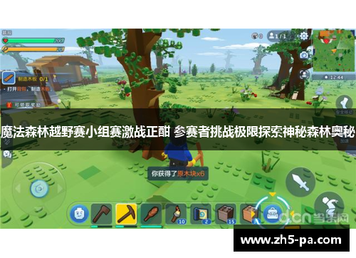 魔法森林越野赛小组赛激战正酣 参赛者挑战极限探索神秘森林奥秘 魔法森林越野赛小组赛激战正酣 参赛者挑战极限探索神秘森林奥秘